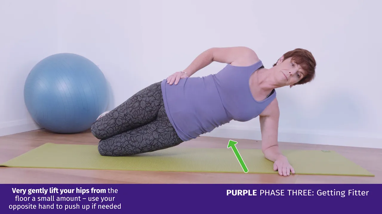 žena, ktorá cvičí na podlahe