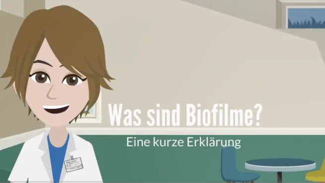 Was sind Biofilme? Erfahren Sie mehr in diesem Erklärvideo
