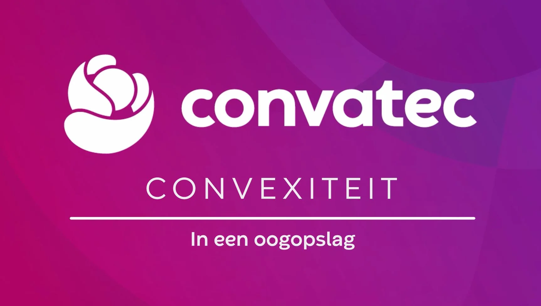 Screen shot from the Convexity video showing the title card